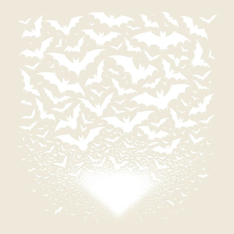 Énorme essaim de chauves-souris