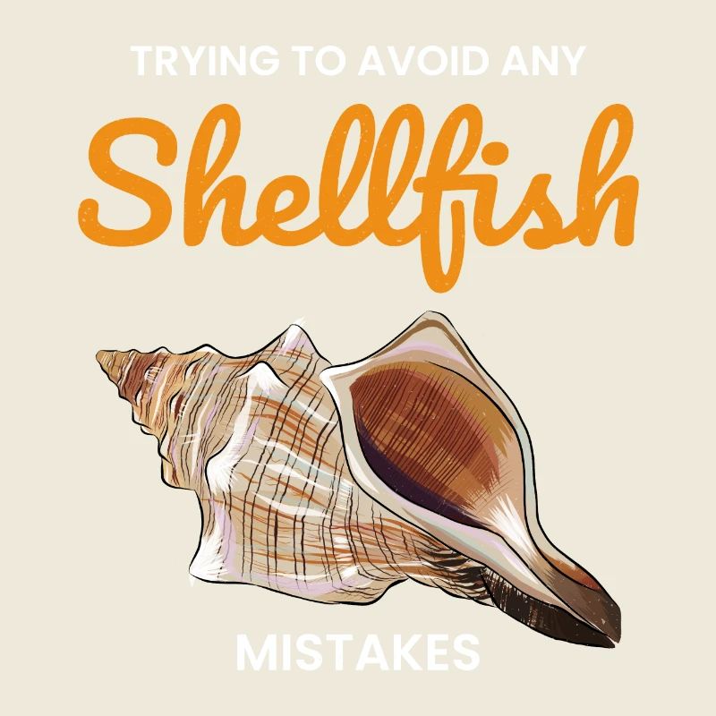 Conch Seashells Collector Beachcomber Shellfish