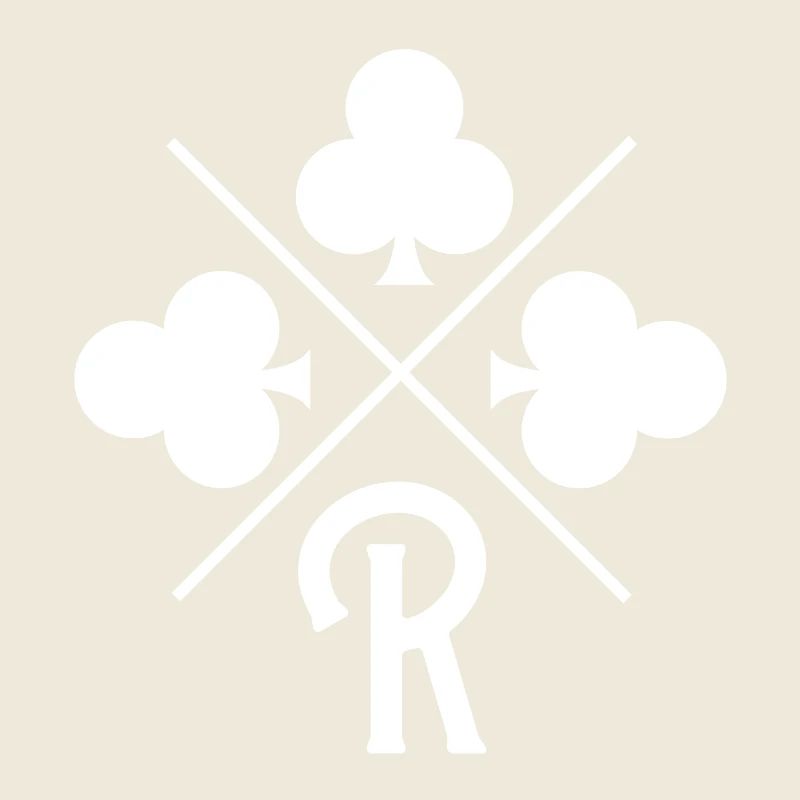Buchstabe r Glücksklee
