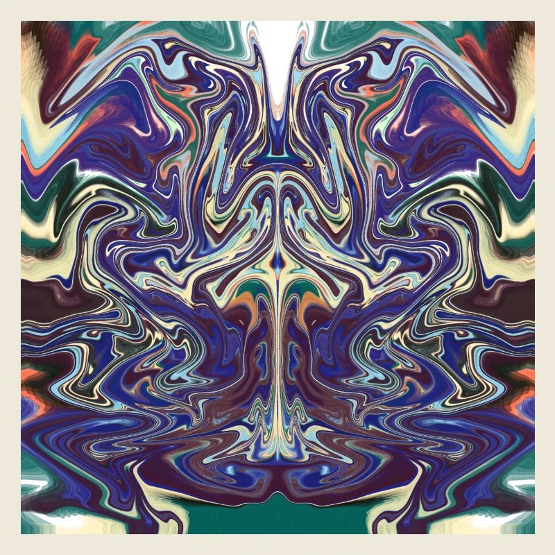 Abstrakte mit ein Stier Muster