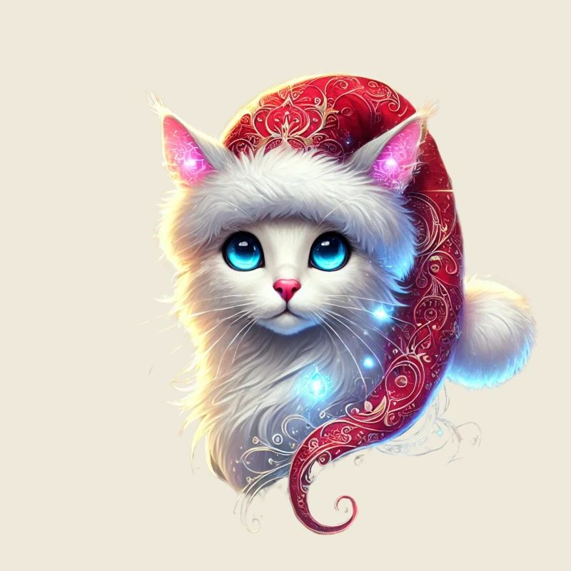 Chat de Noël