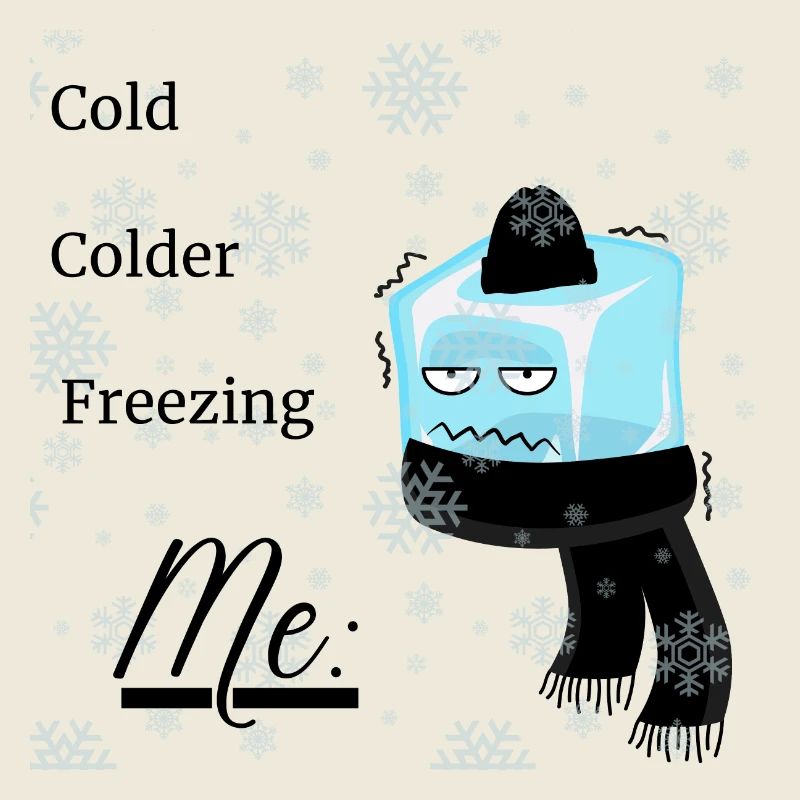 Cold, Colder, Freeeezing, Me