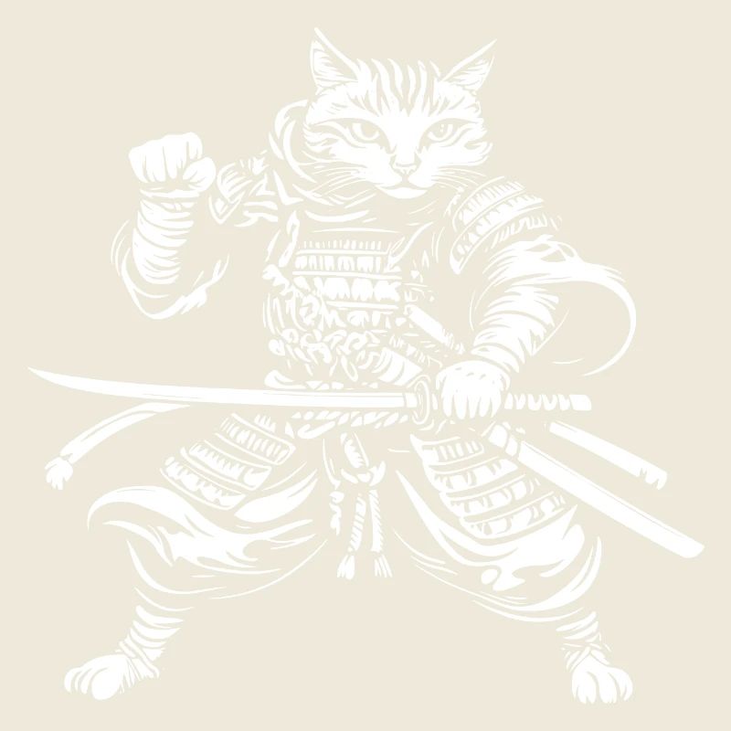Katze Samurai