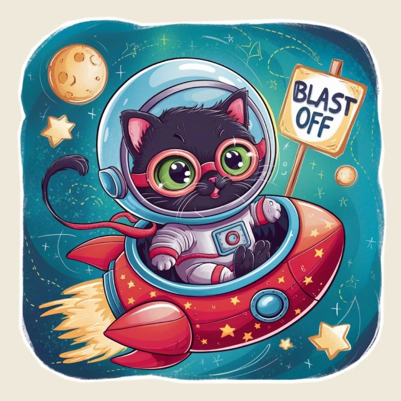 Cat Astronaut - expédition spatiale