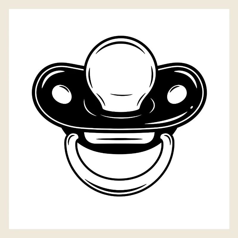 Thick pacifier - baby on the way!