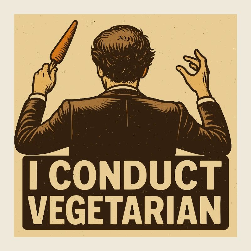 Dirigent I conduct vegetarian