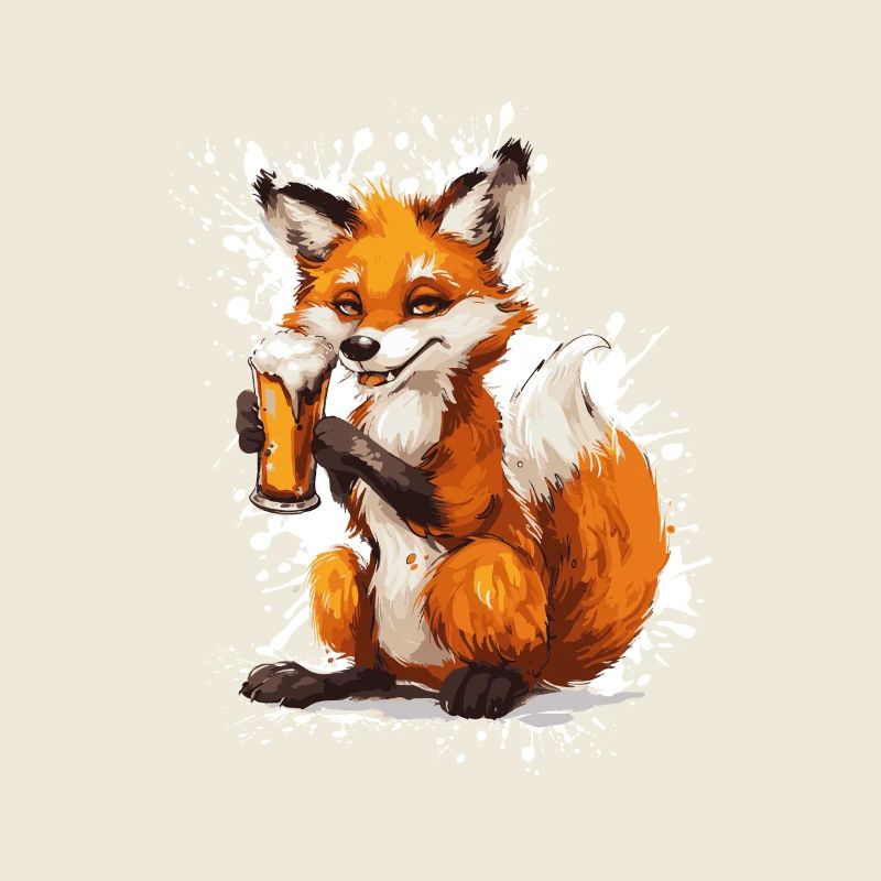 Fox Beer Funny