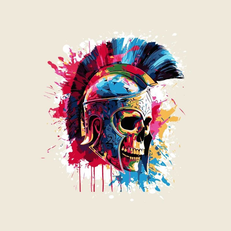 Spartan Skeleton Gladiator