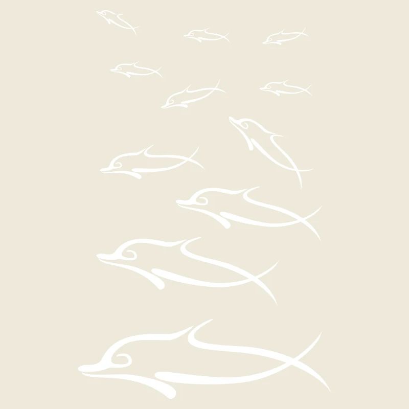 Dolphins white group