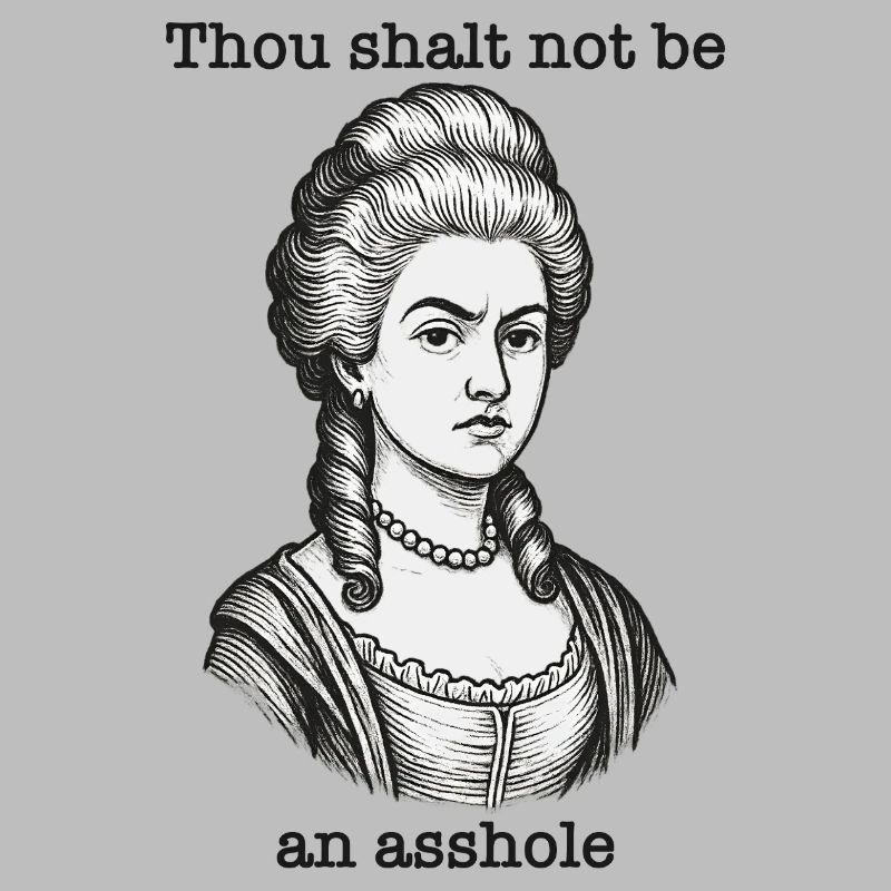It's simple: don't be an asshole