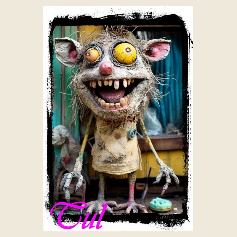 Ecstatic Horror Creature Design Punk Doll