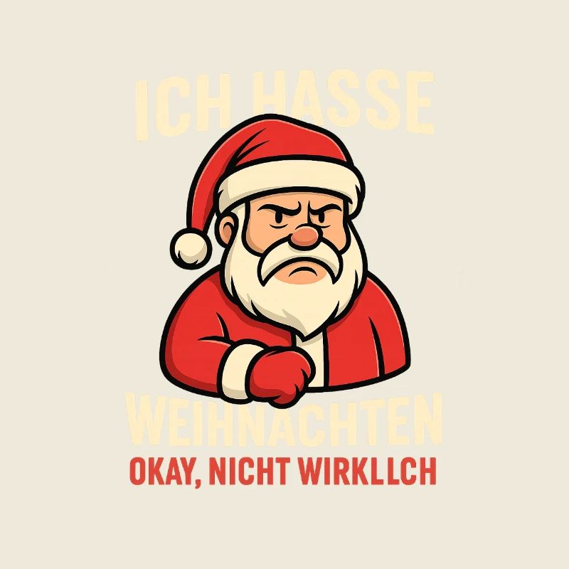 Ich hasse Weihnachten Santa