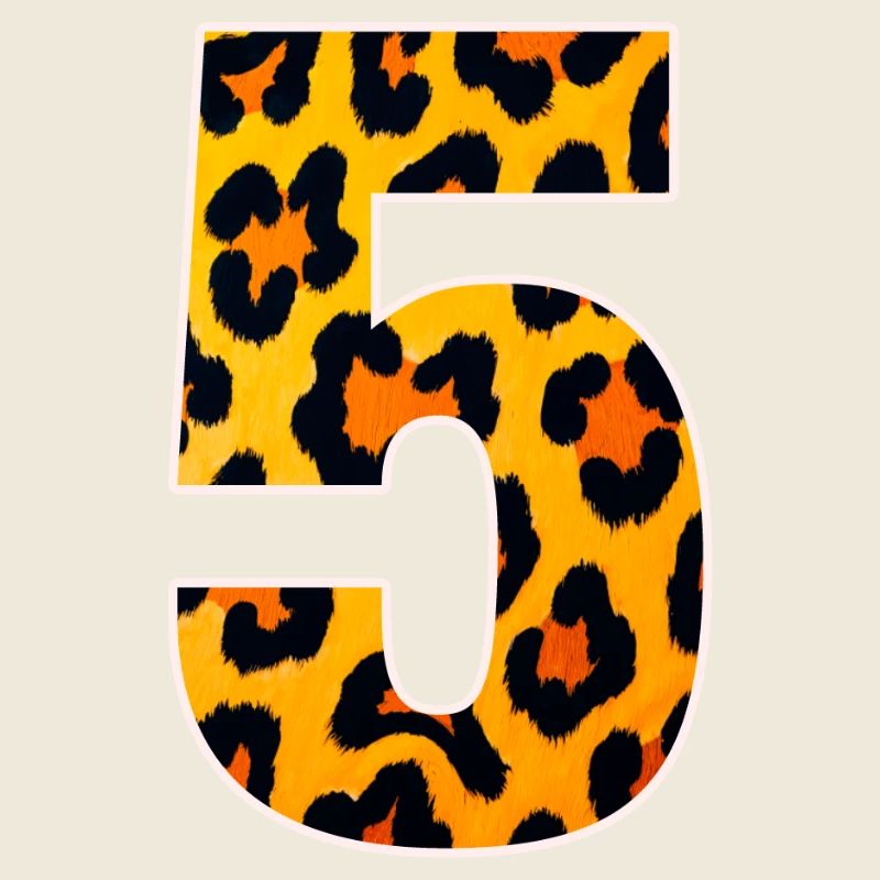 Leopard 5 Fur Pattern