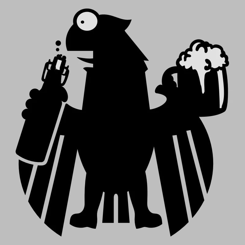 Kampftrinker Satirischer Adler / Boozer eagle (2c)