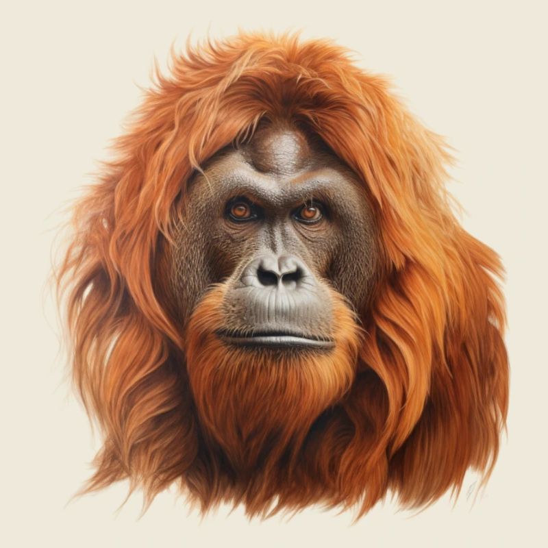 L'orang-outan de Bornéo