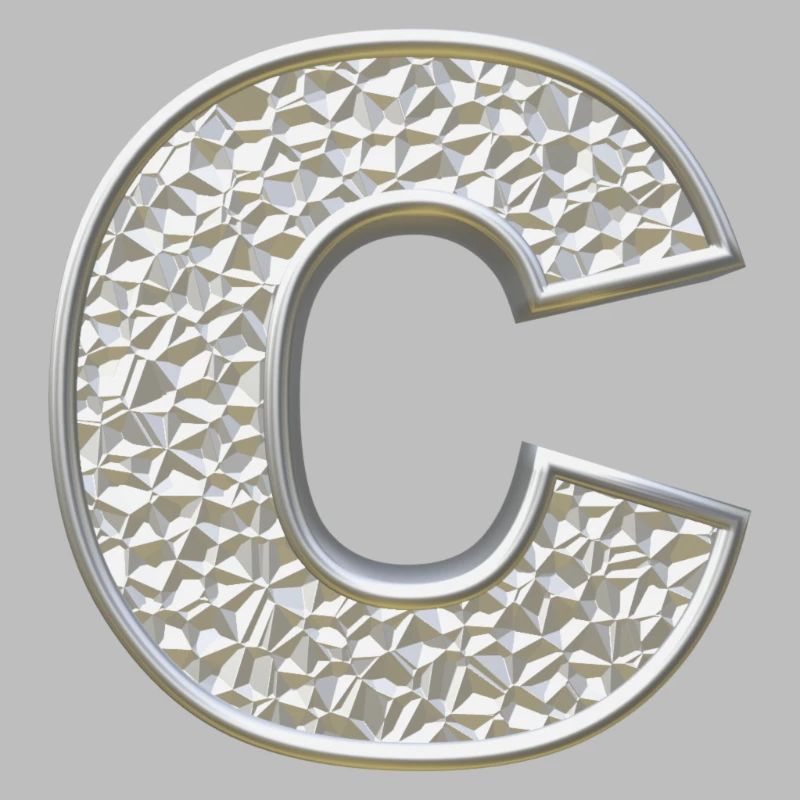 C, letter, letter C, initial, initial C, monogram,