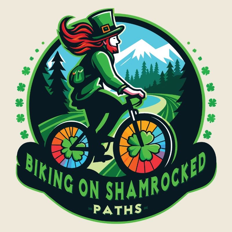 Faire du vélo sur les sentiers dévalés de la Saint-Patrick 24