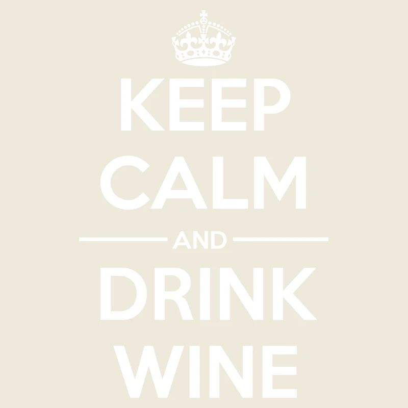 Drinks Keep calm Wine
