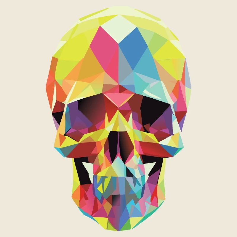 Low Poly Skull