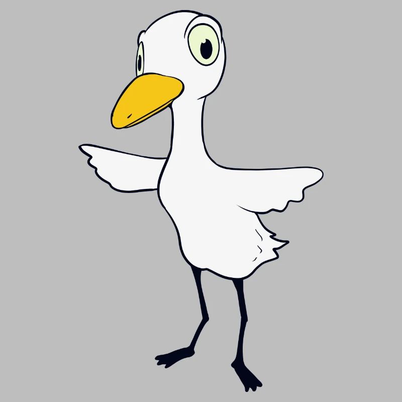 Skeptischer Vogel