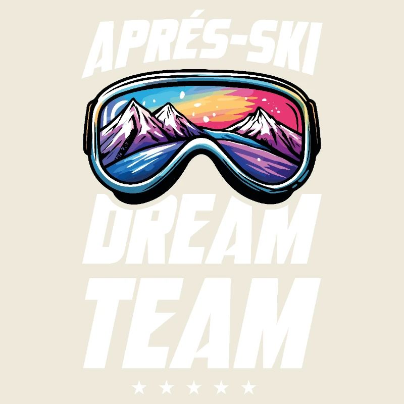 Après Ski Team Ski Goggles Mountains