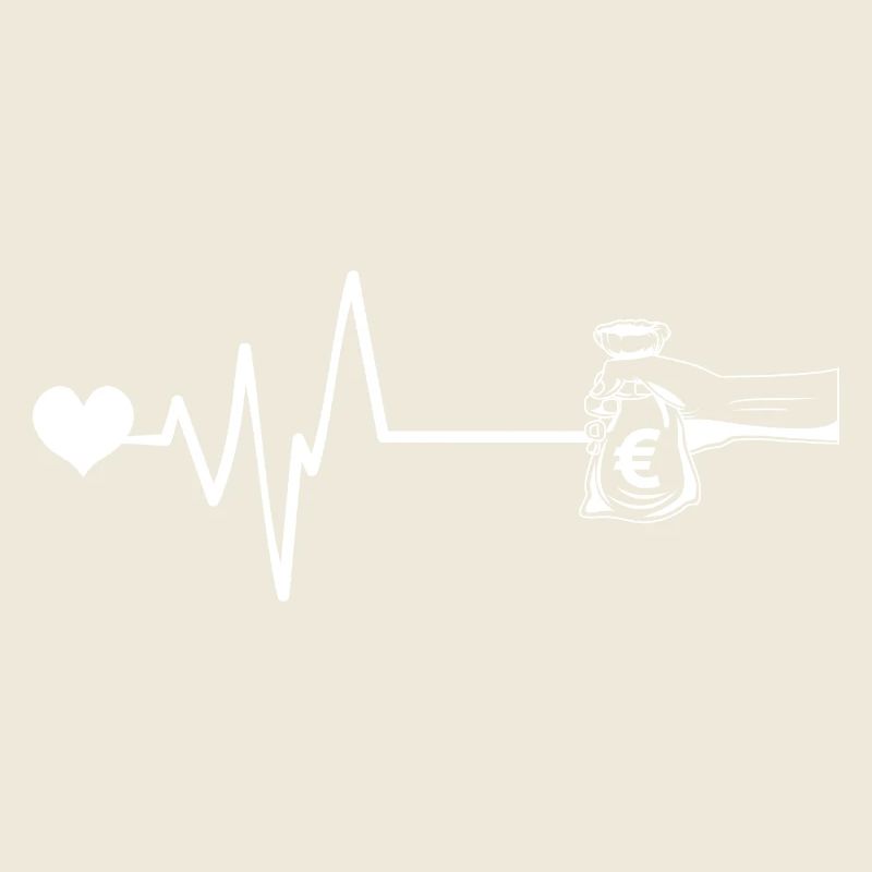 Geld Liebe Puls Herz