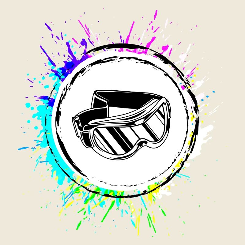 Ski goggles icon