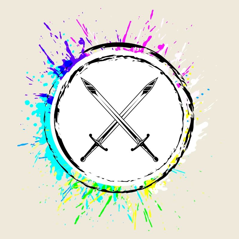 Symbole d’icône d’épée