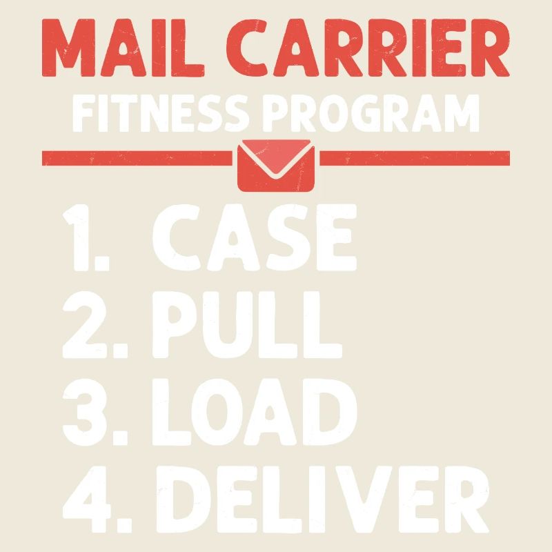 Mail Carrier Fitness Programm Mail Postal Worker