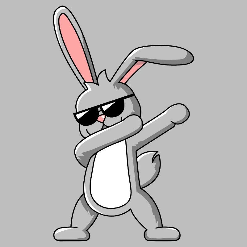 Dabbing Rabbit - Drôle de dab dance Easter Design