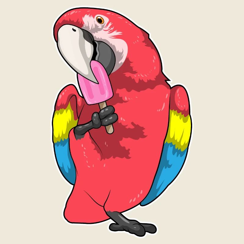 Parrot popsicles