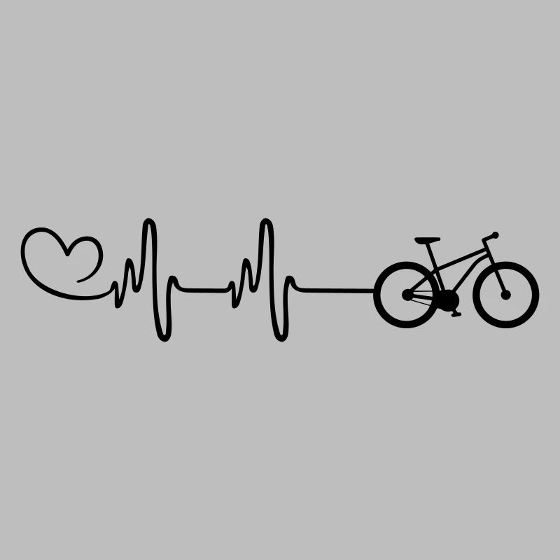 Bicycle pulse heartbeat