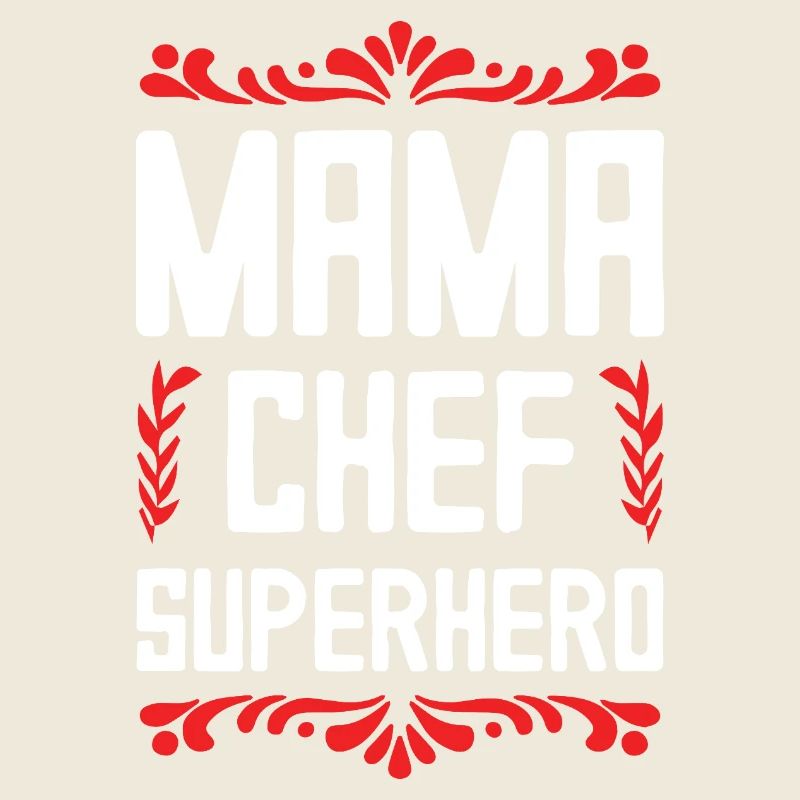 Mama Chef Superheld Mutter