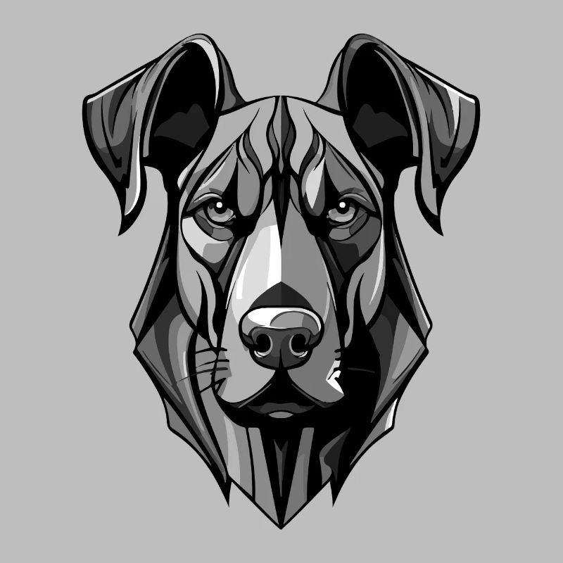 Great Dane Hund Kopf