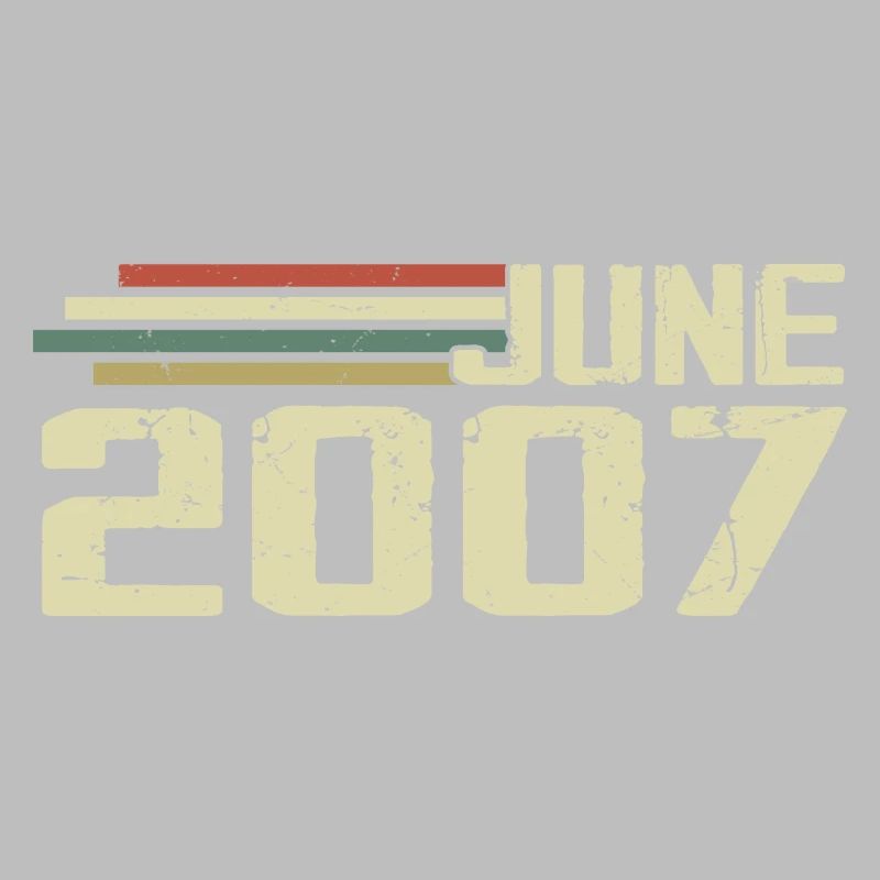 Juni 2007 Jahrestag Juni 2007 Juni 2007 Geburtstag