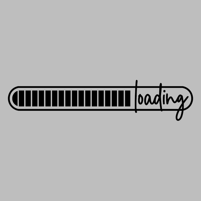 Ladebalken - lädt - wird geladen - loading
