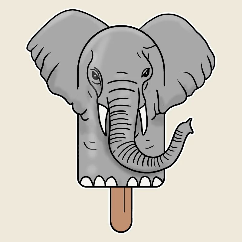 Elephant Head Popsicle