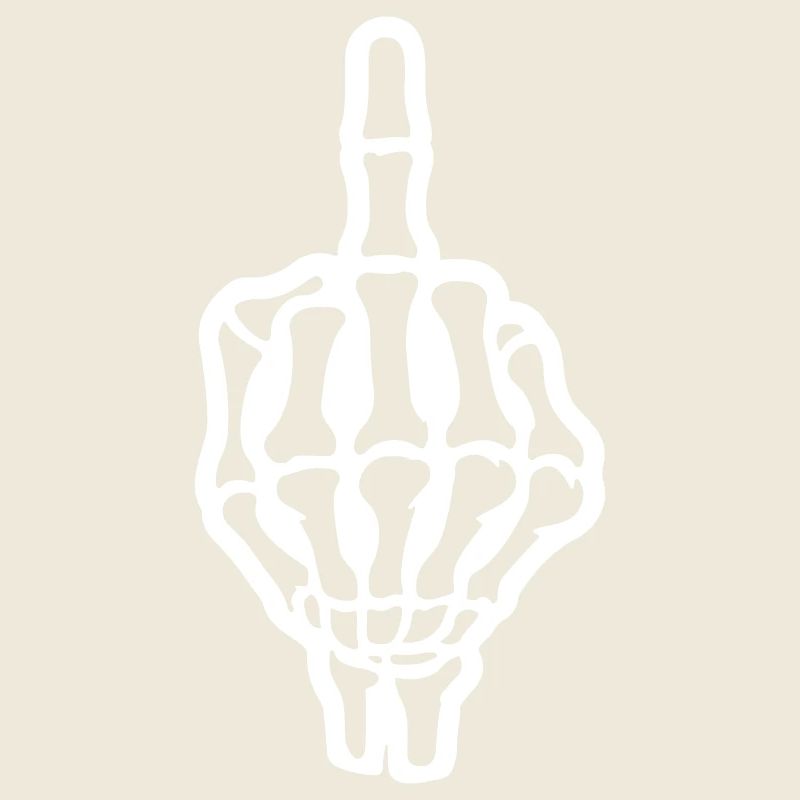 Skelett Mittelfinger Hand