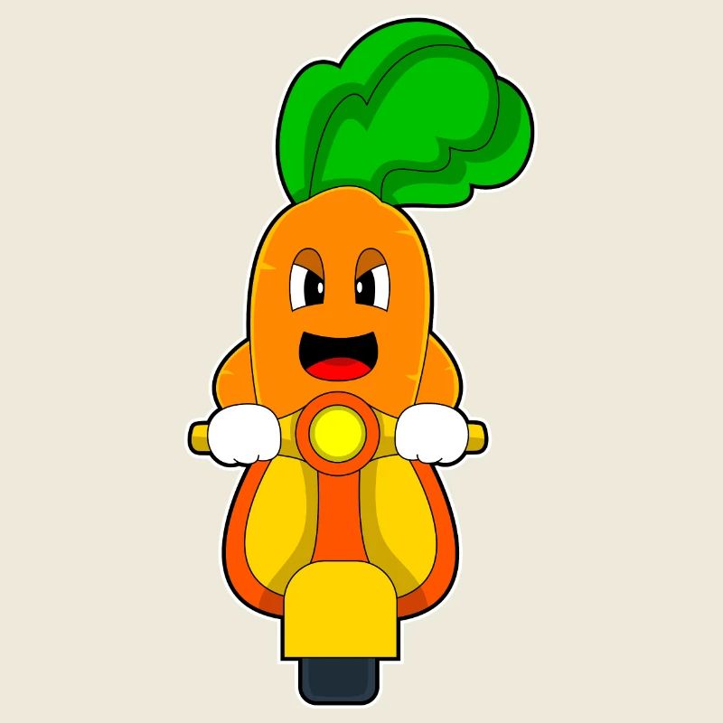 Karotte Motorroller