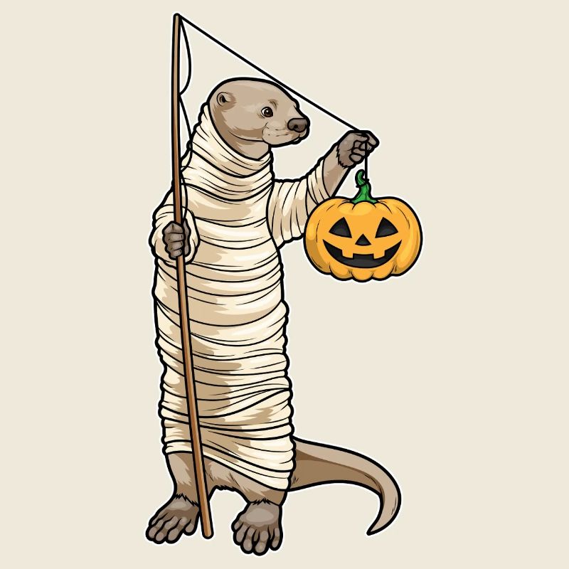 Pêche à la loutre d’Halloween