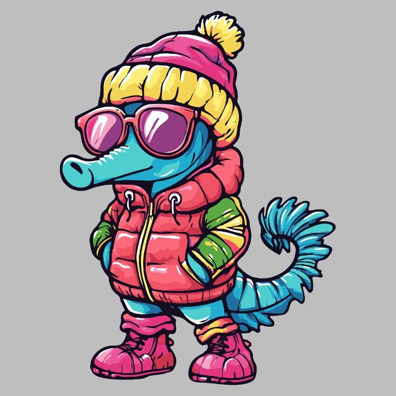 Seepferd Cool Comic