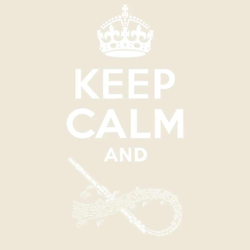 Keep Calm - Querflöte