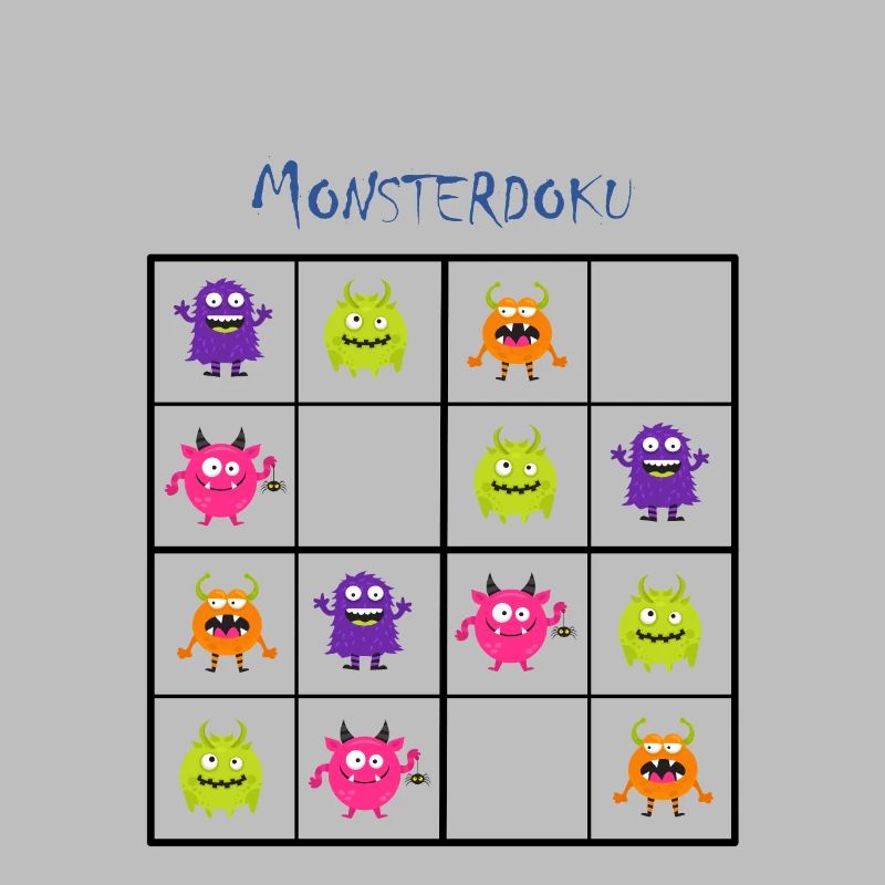 Monster Sudoku « Monster Documentary » (noir)