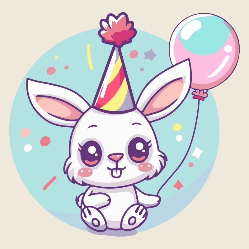 Lapin Anniversaire Bébé