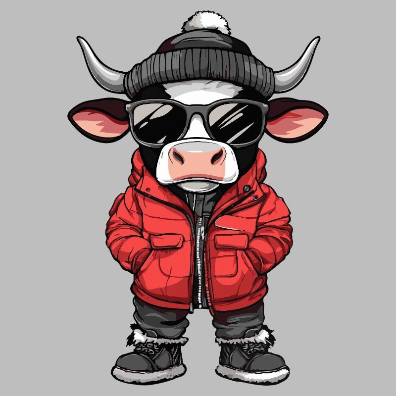 Vache Cool Bande Dessinée
