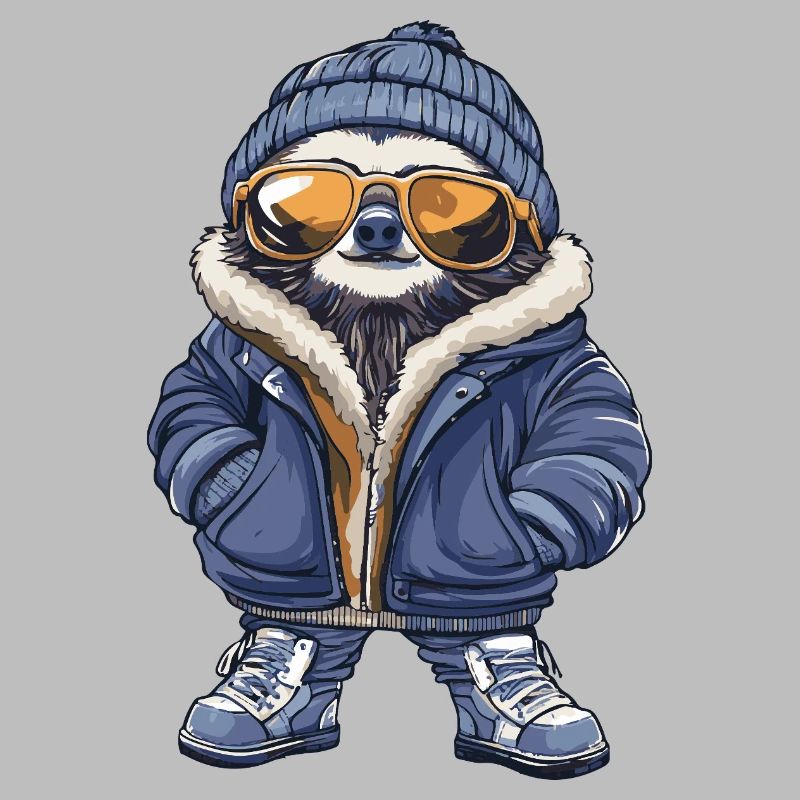 Faultier Cool Comic