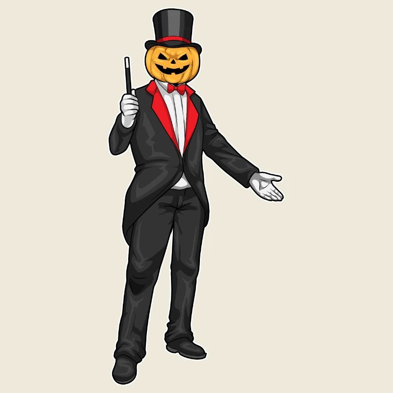 Jack O Lantern Halloween Wizard