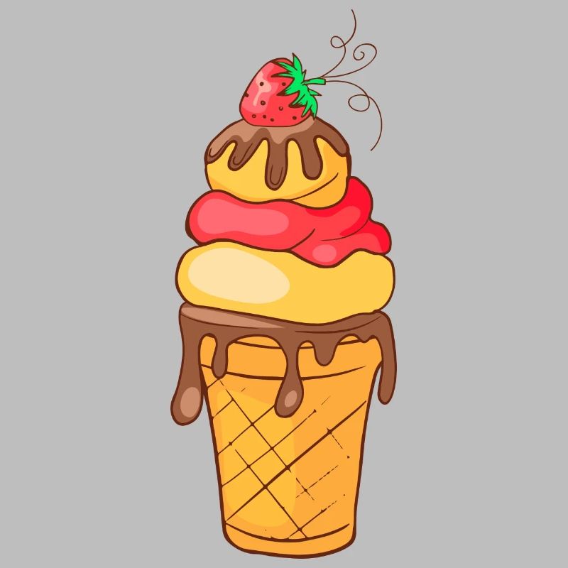 Eis Speiseeis Eiskrem Eiscreme Kugeleis Eisbecher