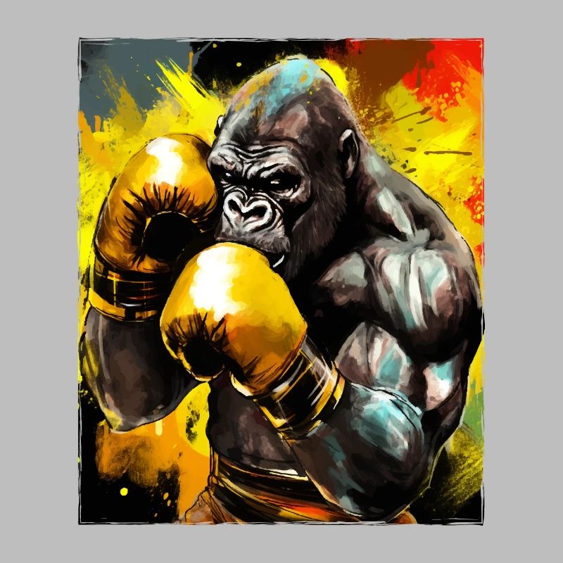 Gorilla Boxer Boxing Beast
