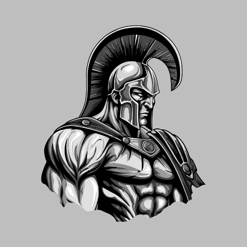 Spartan Gladiator Muscles Beast
